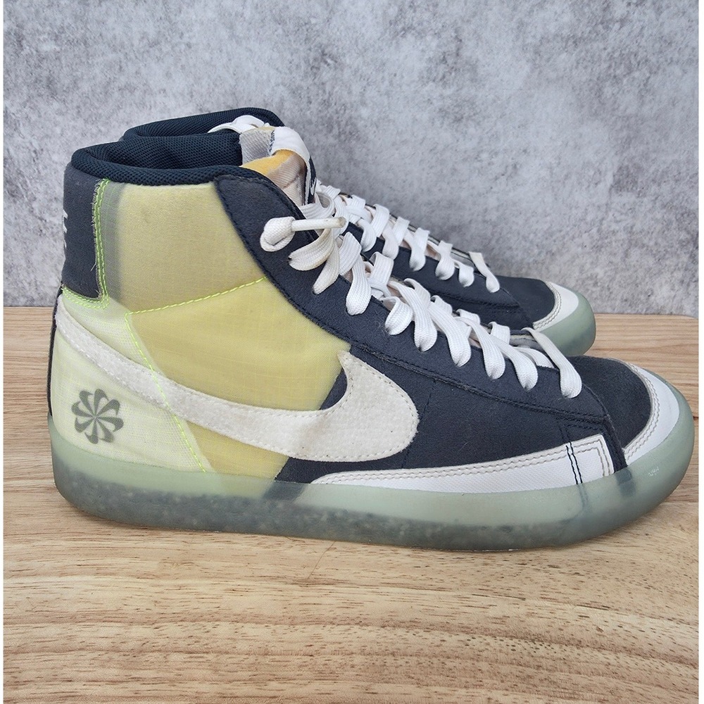 Nike Blazer Mid 77 Move To Zero Sneakers Mens 7 Armory Navy Shoes DH4505-400